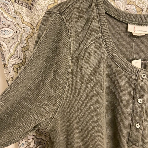 Anthropologie Sadie Waffle Sleep Tunic (M) Brand New! Tags! - Picture 2 of 12
